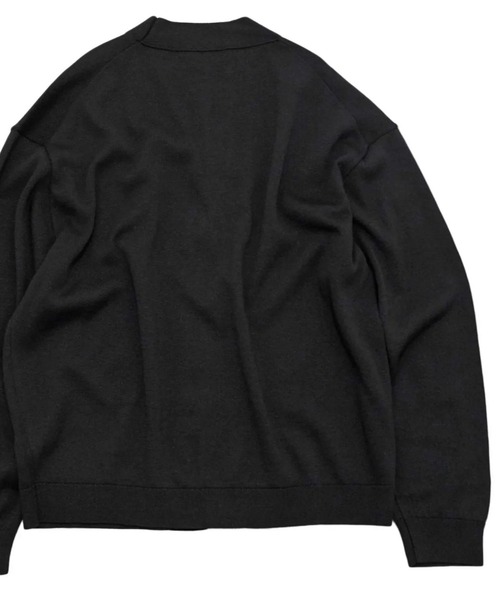 ATON カーディガン 「ATON」WOOL WASHI OVERSIZED CARDIGAN メンズ