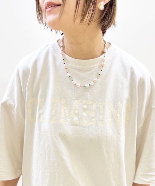 ルアナトップス　ホワイト　新品未使用タグ付き！ Right-on（ライトオン） tシャツ レディース : ZOZOTOWN Yahoo!店