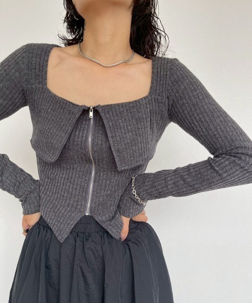 AMAIL（アマイル） ポロシャツ ポロ Zip Lady Top レディース