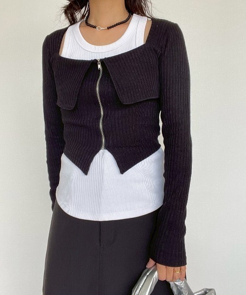 ポロシャツ レディース AMAIL（アマイル） ポロシャツ ポロ Zip Lady Top レディース