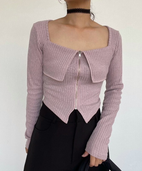 AMAIL（アマイル） ポロシャツ ポロ Zip Lady Top レディース