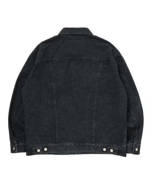 ダウンジャケット ダウン 「ROTTWEILER」R9 DENIM JACKET / ブラック 「RW25A0102」 メンズの画像