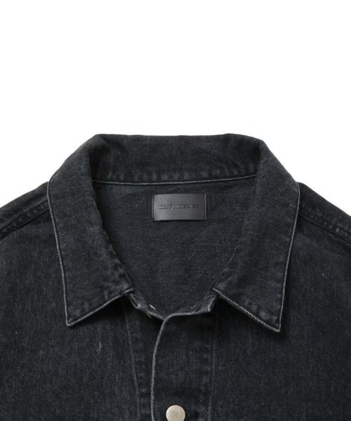 ダウンジャケット ダウン 「ROTTWEILER」R9 DENIM JACKET / ブラック 「RW25A0102」 メンズの画像