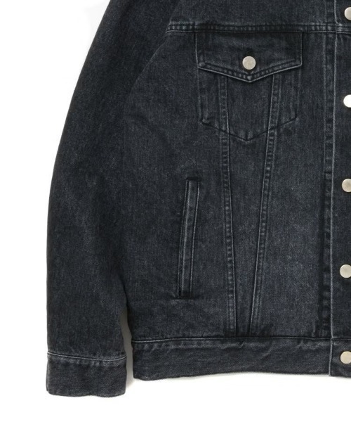 ダウンジャケット ダウン 「ROTTWEILER」R9 DENIM JACKET / ブラック 「RW25A0102」 メンズの画像