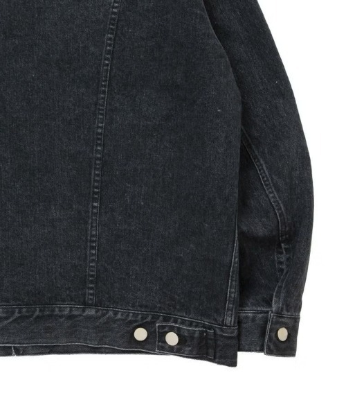 ダウンジャケット ダウン 「ROTTWEILER」R9 DENIM JACKET / ブラック 「RW25A0102」 メンズの画像