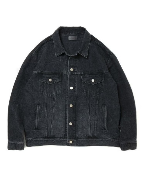 ダウンジャケット ダウン 「ROTTWEILER」R9 DENIM JACKET / ブラック 「RW25A0102」 メンズの画像