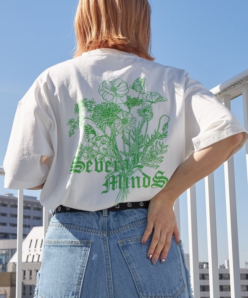 「PBLIM」 半袖Tシャツ MEDIUM オフホワイト レディース_画像6