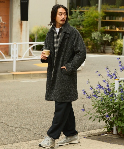 THE CRAFT CREW PRODUCTS ステンカラーコート コート メンズ