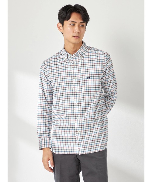 マックレガー McGREGOR 襟付き 長袖 未使用品 タグ付き McGREGOR（マックレガー） シャツ 微起毛タッターソールシャツ メンズ