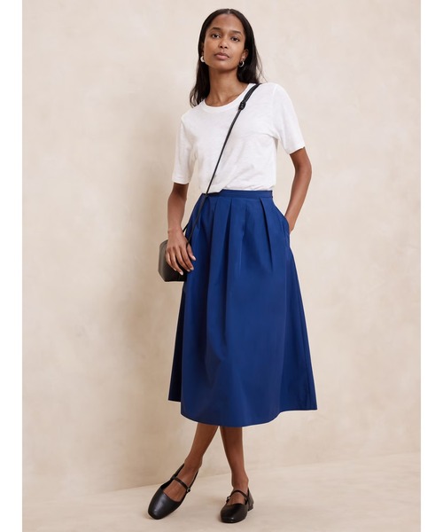 「BANANA REPUBLIC FACTORY STORE」 スカート 0 ブルー レディース_画像5