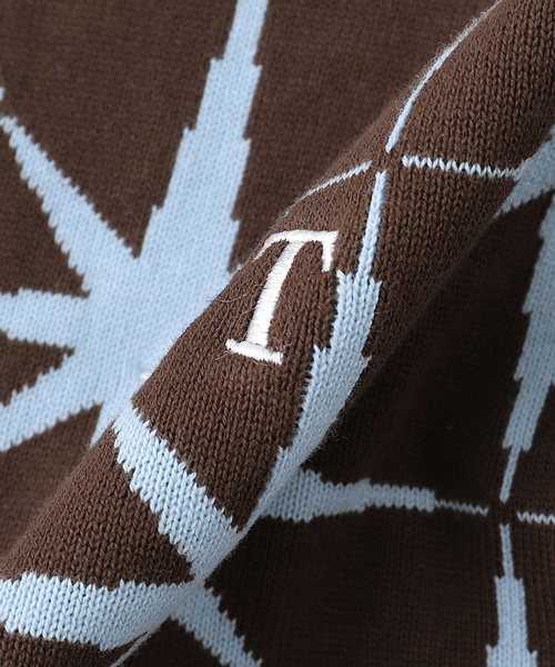 BoTT（ボット） セーター ニット SPARKLE JACQUARD KNIT SWEATER