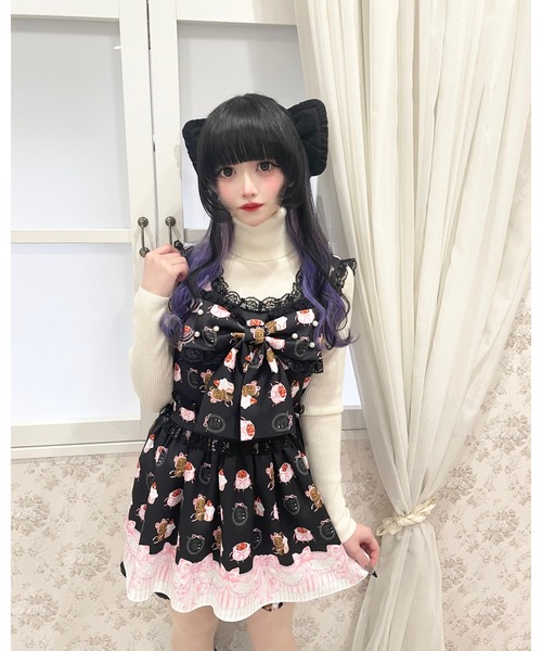 Ank Rouge（アンクルージュ） ワンピース くまちゃんSETUP : ZOZOTOWN 