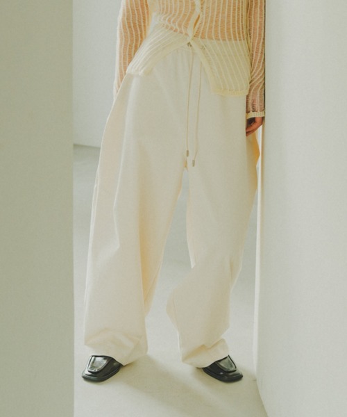 lit パンツ Cocoon Volume Pants レディース メンズ : ZOZOTOWN Yahoo