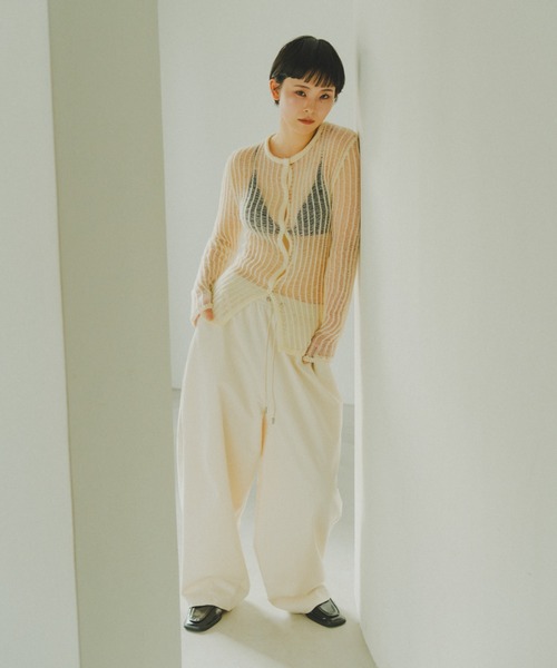 パンツ LOHEN COCOON PANTS ZOZOTOWN限定》【Louren/ローレン】2tuck cocoon pants/2タック