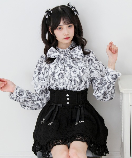 DearMyLove ブラウス シャツ トワルドジュイボウタイフリルリボン