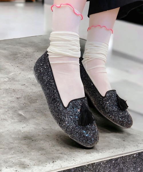 「Sugar Sugar」 フラットパンプス M ゴールド レディース_画像6