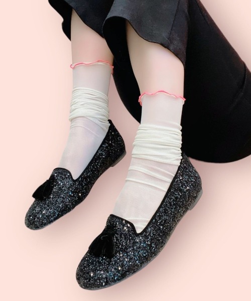 「Sugar Sugar」 フラットパンプス M ゴールド レディース_画像7