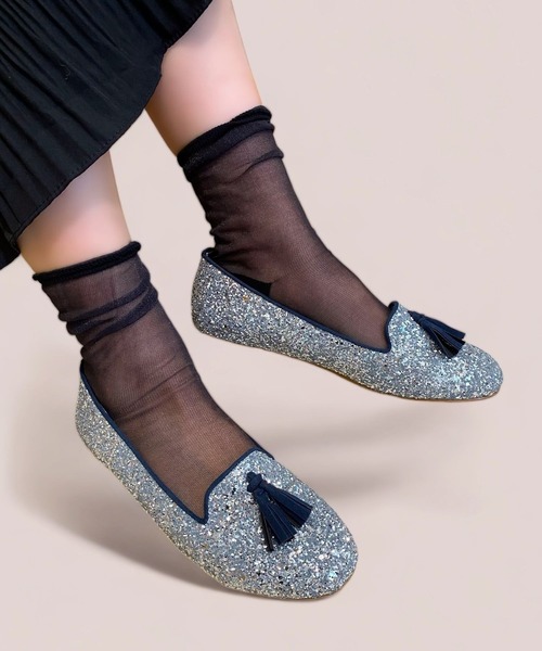 「Sugar Sugar」 フラットパンプス M ゴールド レディース_画像8