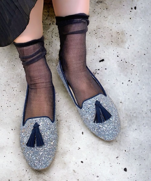 「Sugar Sugar」 フラットパンプス M ゴールド レディース_画像9