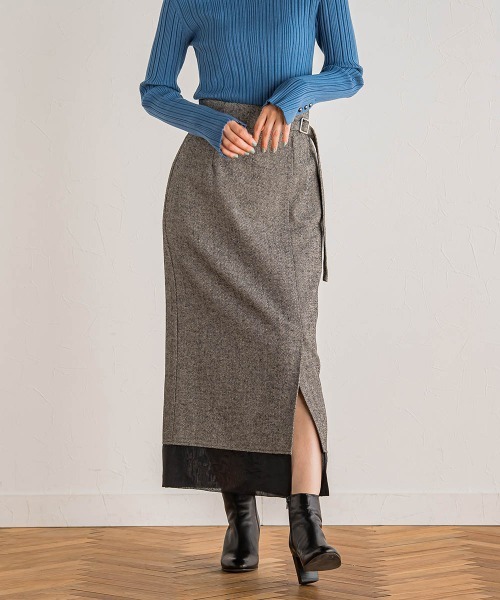 「Droite lautreamont」 スカート M ブラック レディース_画像3