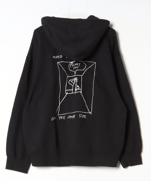 「Mark Gonzales」 プルオーバーパーカー MEDIUM ブラック系その他2 メンズ_画像2