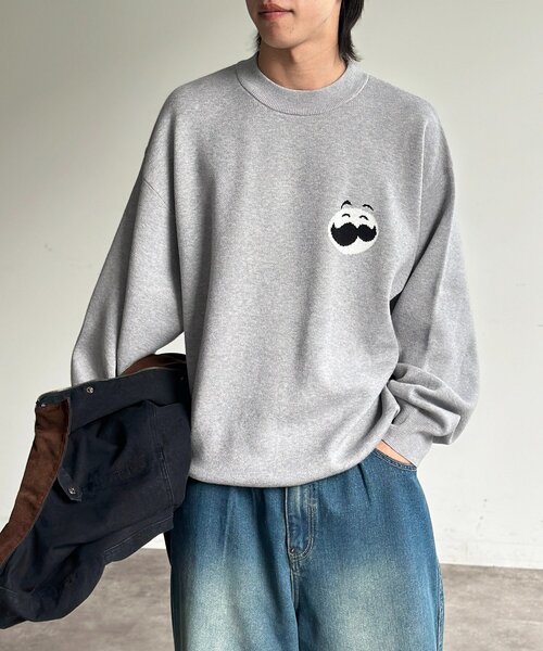 「CPCM」 長袖ニット MEDIUM グレー レディース_画像5