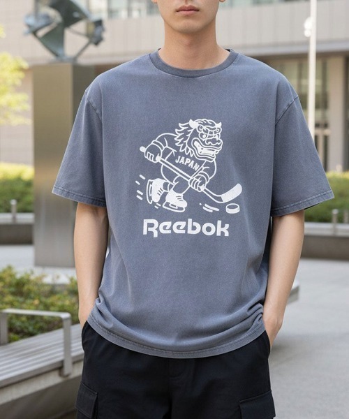Reebok（リーボック） tシャツ SHISHIMAI ヴィンテージ Tシャツ「日本