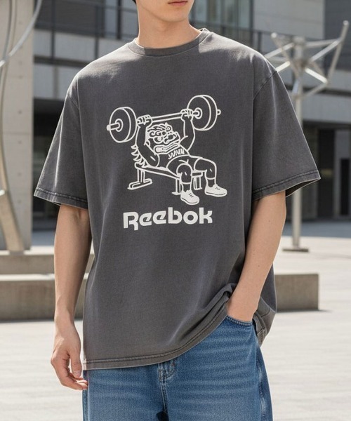 Reebok（リーボック） tシャツ SHISHIMAI ヴィンテージ Tシャツ「日本