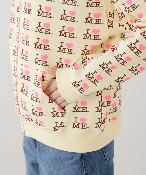パーカー 「Ashley Williams」 BUTTERFLY HOODIE（イエロー