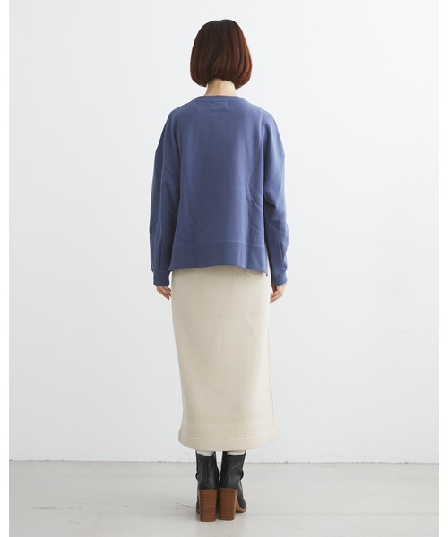 「Traditional Weatherwear」 スウェットカットソー S ネイビー レディース_画像5
