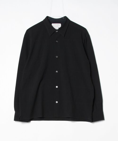 【新品】UNITED TOKYO(ユナイテッドトウキョウ)／長袖シャツ ブラック UNITED TOKYO（ユナイテッドトウキョウ） 長袖シャツ 1 ブラック