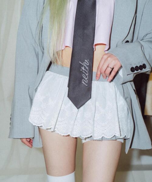 neith.（ネイス） スカート neith./ネイス/Destroyed Micro Mini Skirt