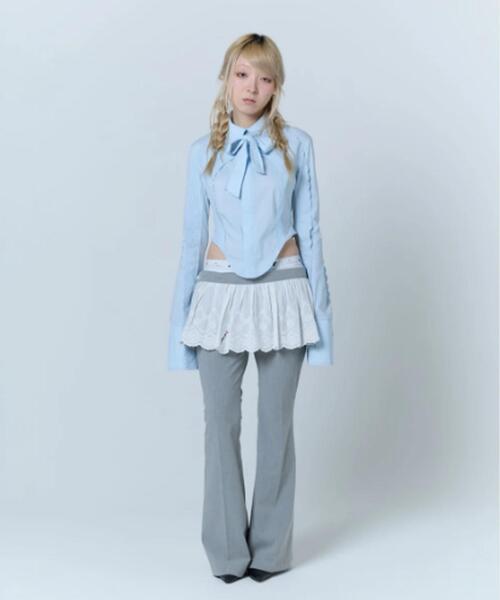neith.（ネイス） スカート neith./ネイス/Destroyed Micro Mini Skirt