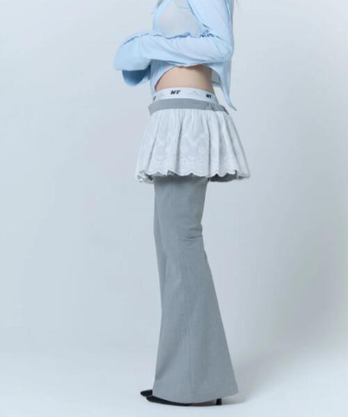 neith.（ネイス） スカート neith./ネイス/Destroyed Micro Mini Skirt