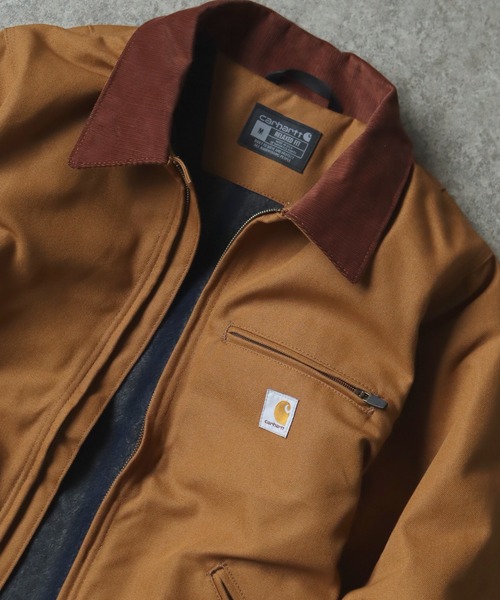 Carhartt（カーハート） ブルゾン L ブラウン メンズ : ZOZOTOWN Yahoo