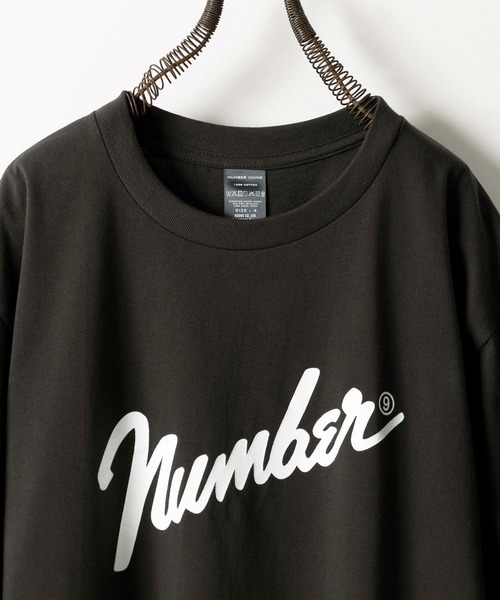 「NUMBER (N)INE」 半袖Tシャツ 3 ブラック×ブラック メンズ_画像2