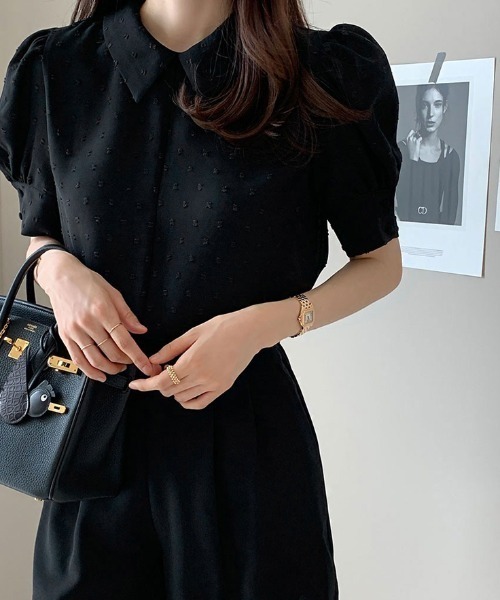 「ABITOKYO」 半袖シャツ X-LARGE ブラック レディース_画像5