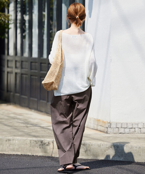 「SLOBE IENA」 パンツ 36 グレー レディース_画像5