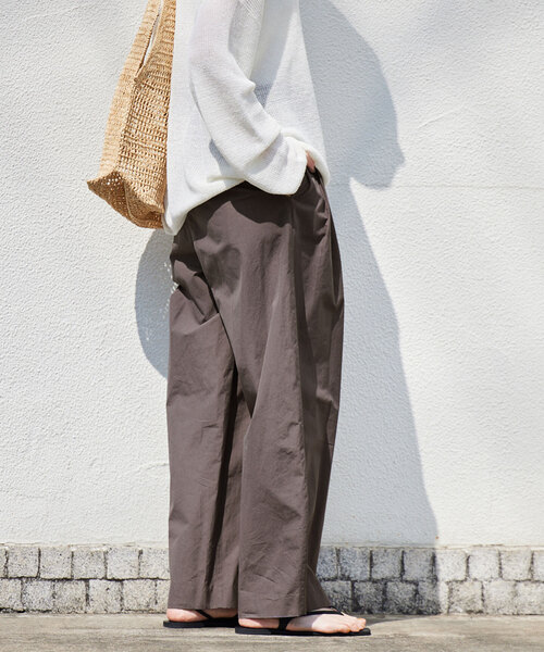 「SLOBE IENA」 パンツ 36 グレー レディース_画像7