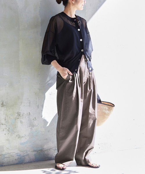 「SLOBE IENA」 パンツ 36 グレー レディース_画像10