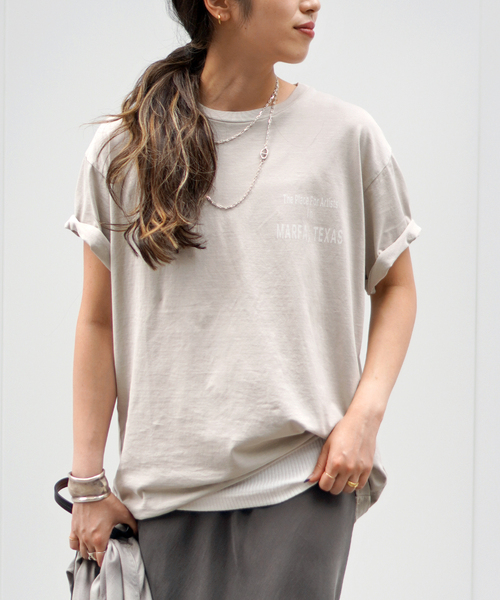 AP STUDIO tシャツ 半袖 Logo TEE レディース : ZOZOTOWN Yahoo!店