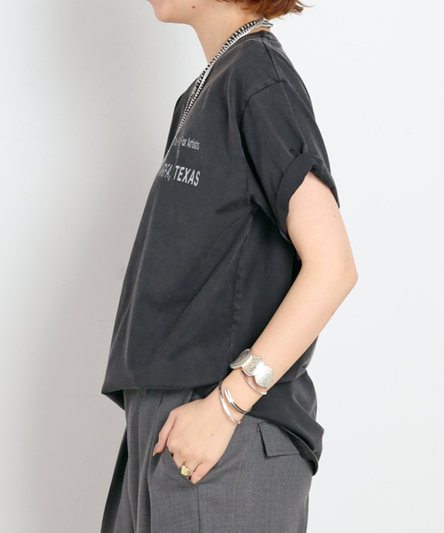 AP STUDIO tシャツ 半袖 Logo TEE レディース : ZOZOTOWN Yahoo!店