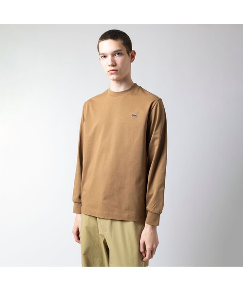 「LACOSTE」 長袖Tシャツ 5 ネイビー メンズ_画像5