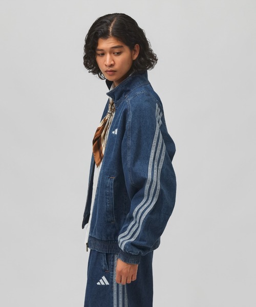 adidas（アディダス） デニムジャケット gジャン スタジアム ルーズ