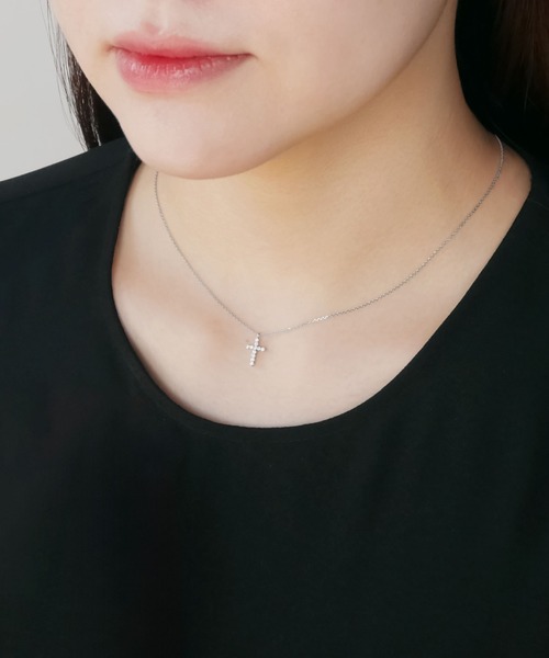 VENDOME AOYAMA（ヴァンドーム青山） ネックレス プラチナ クロス