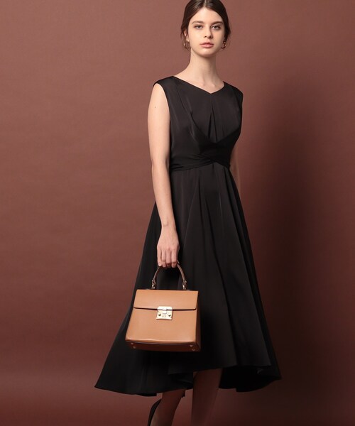 美品 ドレステリア サテンワンピース 3Way ロング /洗える DRESSTERIOR - 美品 ドレステリア サテンワンピース 3Way ロング