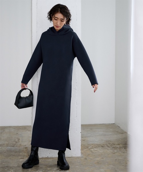 ur's（ユアーズ） ワンピース ボンディングフーディーワンピース