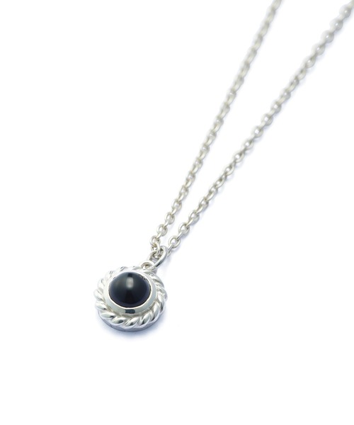 ネックレス メンズ STONE SILVER NECKLACE｜zozo｜06