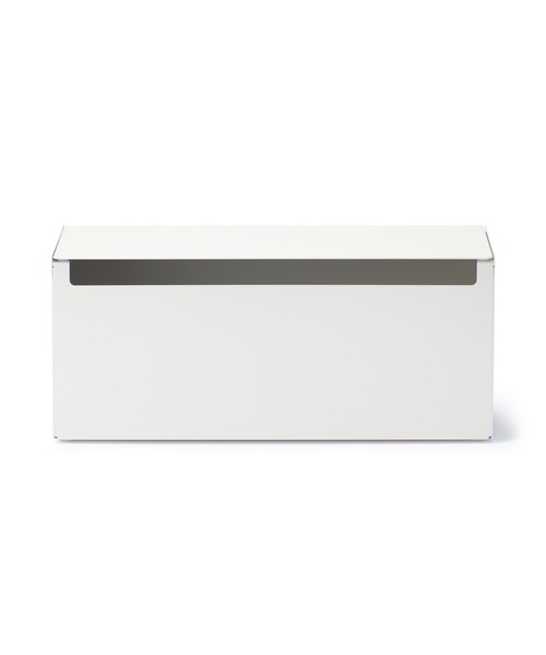 無印良品（MUJI） 収納 スチールタップ収納箱フラップ式 約幅32×奥行