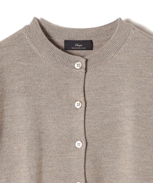 SHIPS（シップス） カーディガン Primary NavyLabel:「手洗い可能